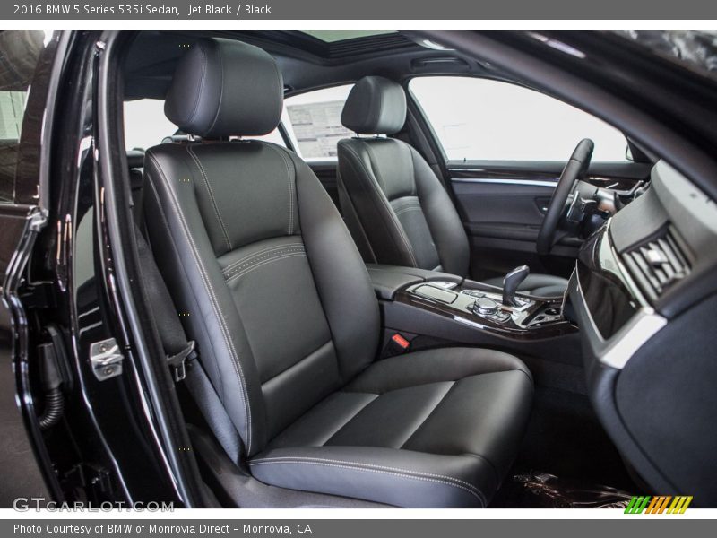 Jet Black / Black 2016 BMW 5 Series 535i Sedan