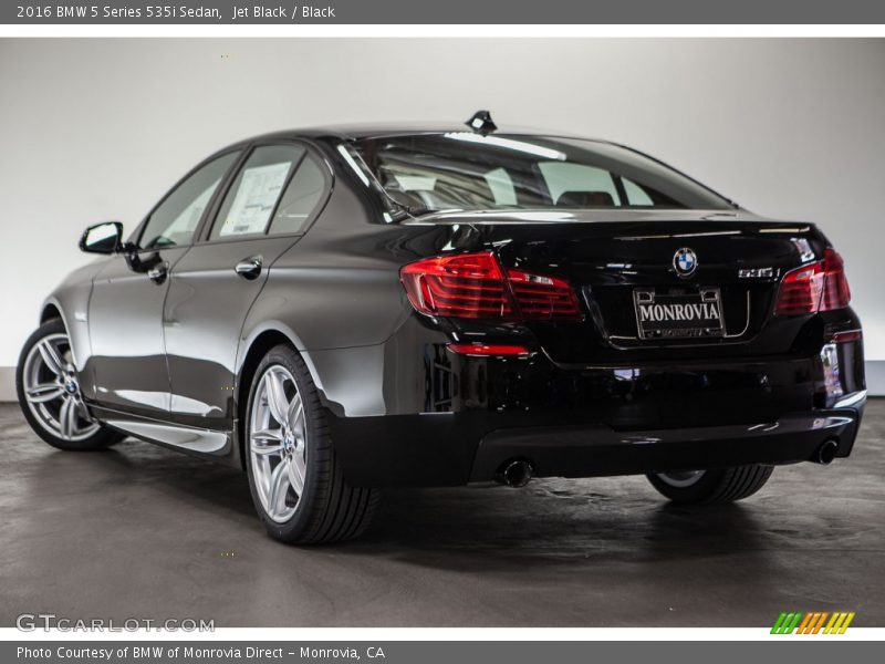 Jet Black / Black 2016 BMW 5 Series 535i Sedan