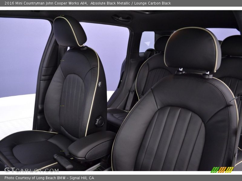 Front Seat of 2016 Countryman John Cooper Works All4