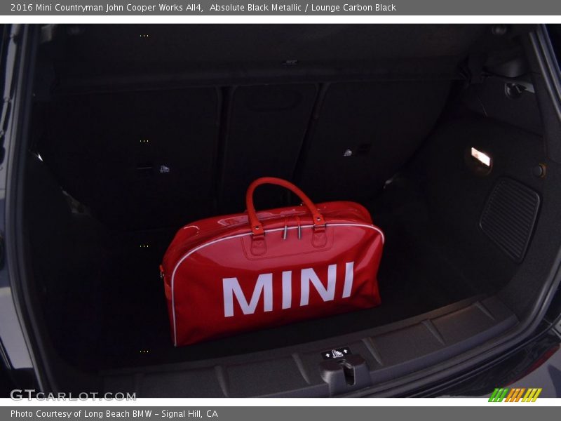 Absolute Black Metallic / Lounge Carbon Black 2016 Mini Countryman John Cooper Works All4