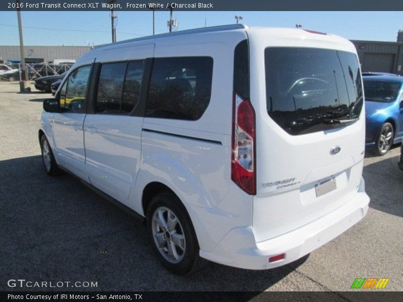 Frozen White / Charcoal Black 2016 Ford Transit Connect XLT Wagon