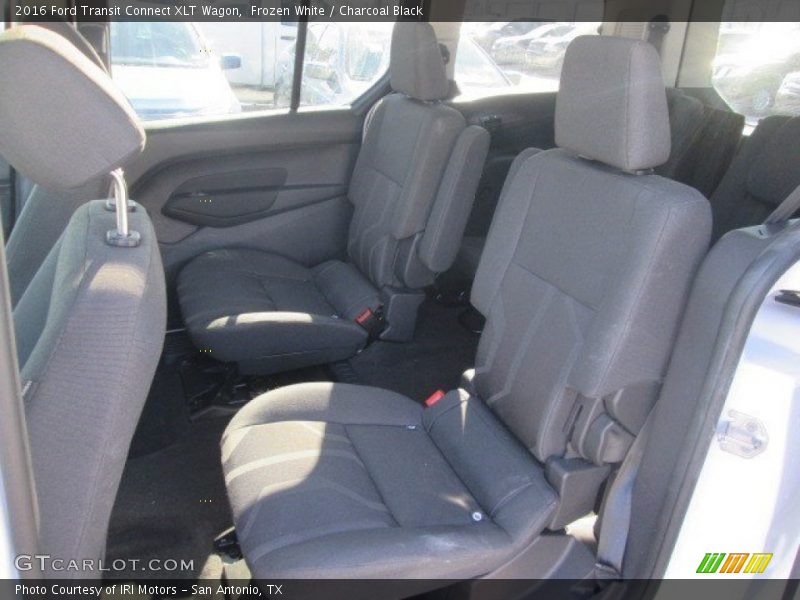 Frozen White / Charcoal Black 2016 Ford Transit Connect XLT Wagon