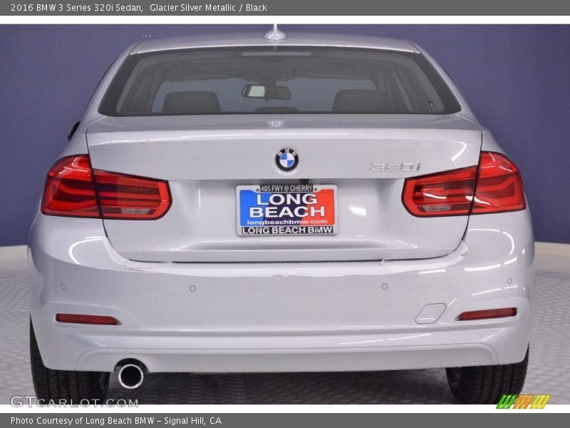 Glacier Silver Metallic / Black 2016 BMW 3 Series 320i Sedan