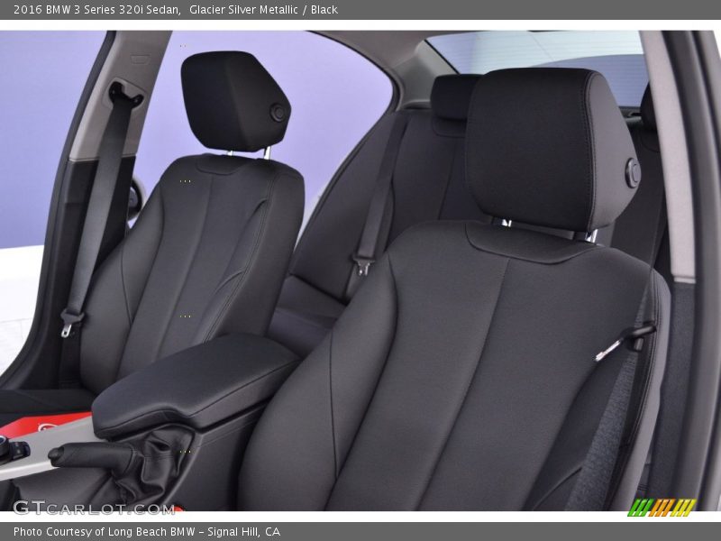 Glacier Silver Metallic / Black 2016 BMW 3 Series 320i Sedan