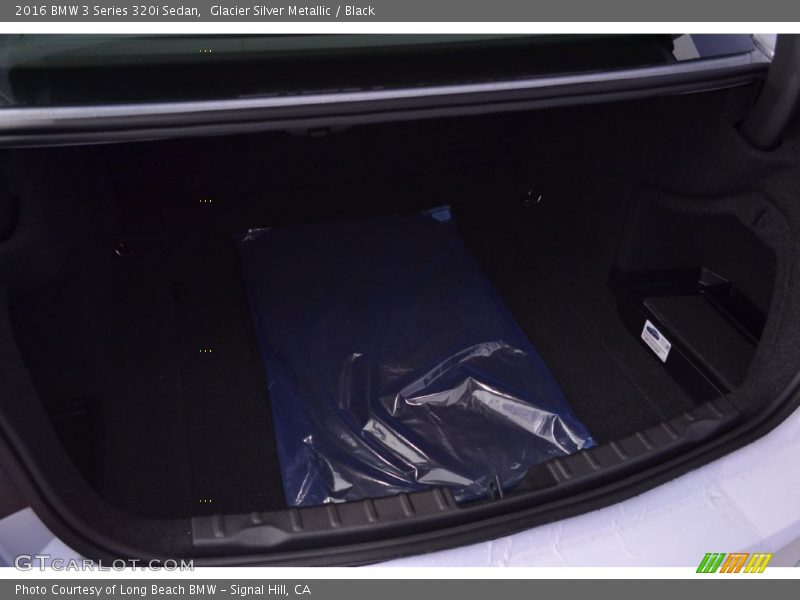 Glacier Silver Metallic / Black 2016 BMW 3 Series 320i Sedan