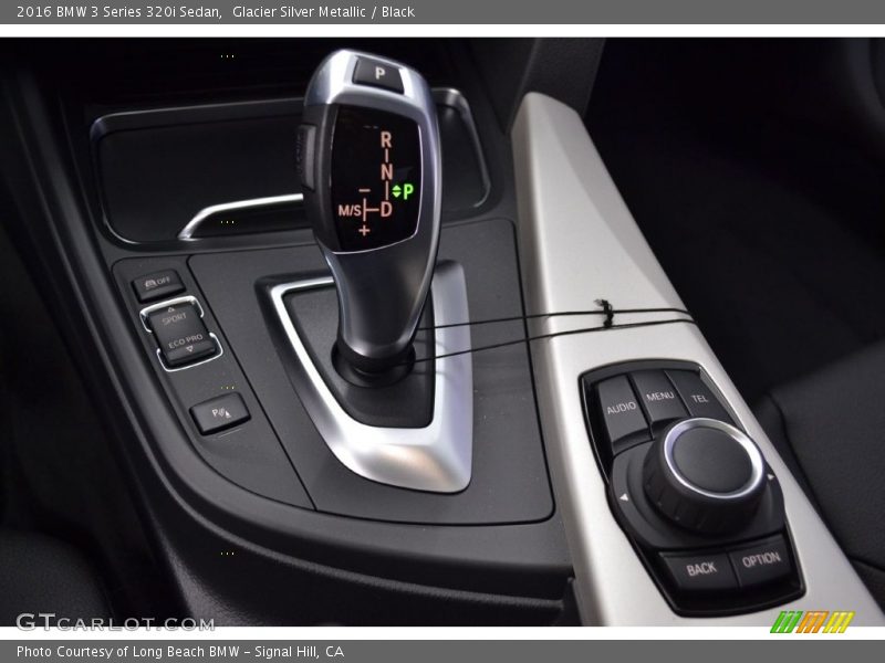 Glacier Silver Metallic / Black 2016 BMW 3 Series 320i Sedan