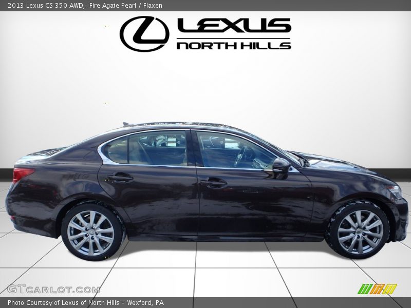 Fire Agate Pearl / Flaxen 2013 Lexus GS 350 AWD
