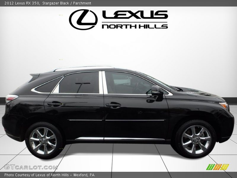 Stargazer Black / Parchment 2012 Lexus RX 350