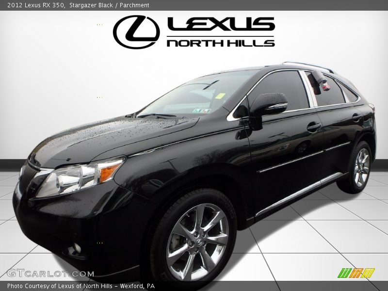 Stargazer Black / Parchment 2012 Lexus RX 350