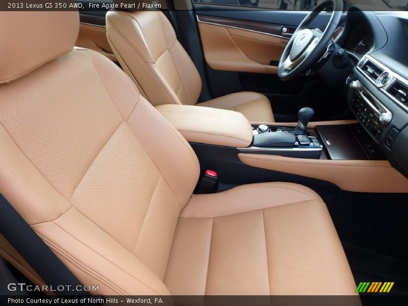 Fire Agate Pearl / Flaxen 2013 Lexus GS 350 AWD