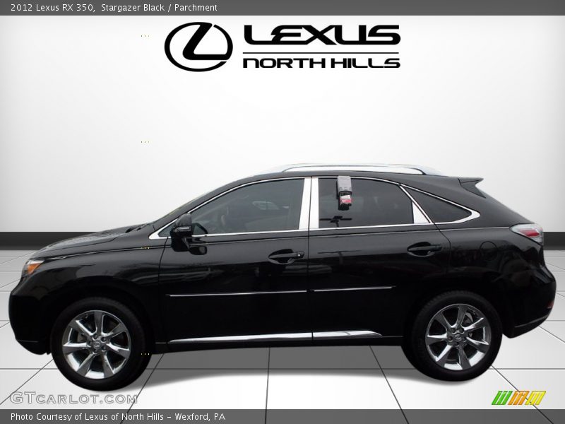 Stargazer Black / Parchment 2012 Lexus RX 350