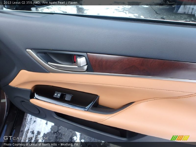 Fire Agate Pearl / Flaxen 2013 Lexus GS 350 AWD