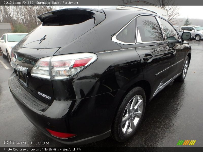 Stargazer Black / Parchment 2012 Lexus RX 350