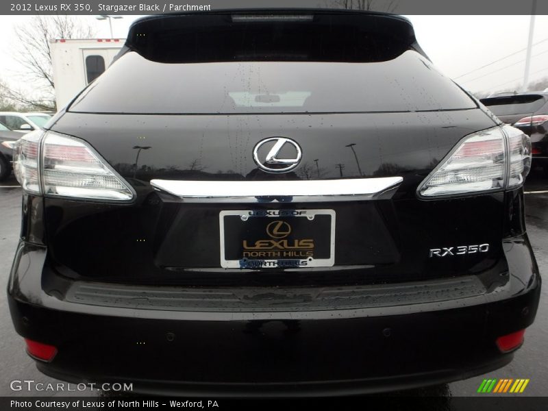 Stargazer Black / Parchment 2012 Lexus RX 350