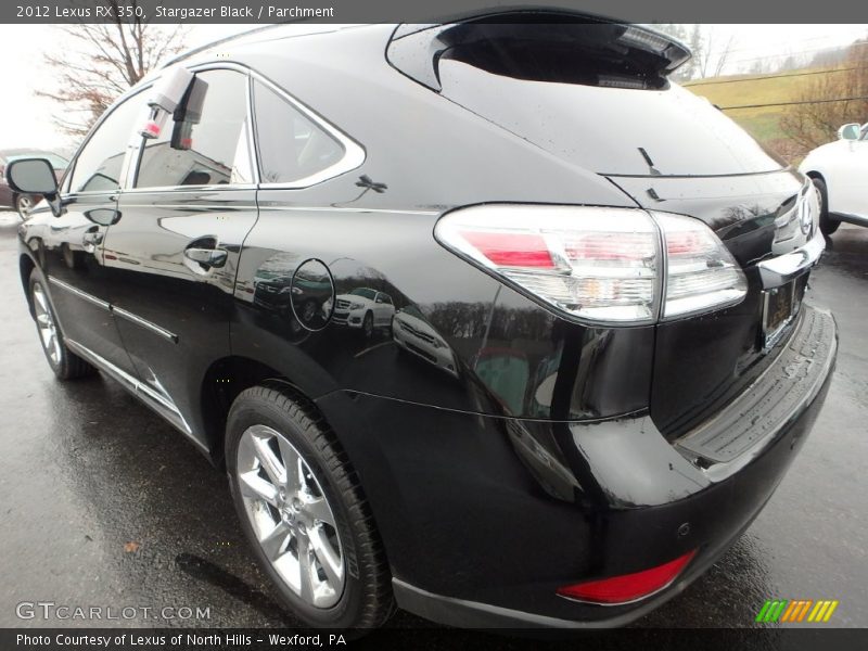 Stargazer Black / Parchment 2012 Lexus RX 350