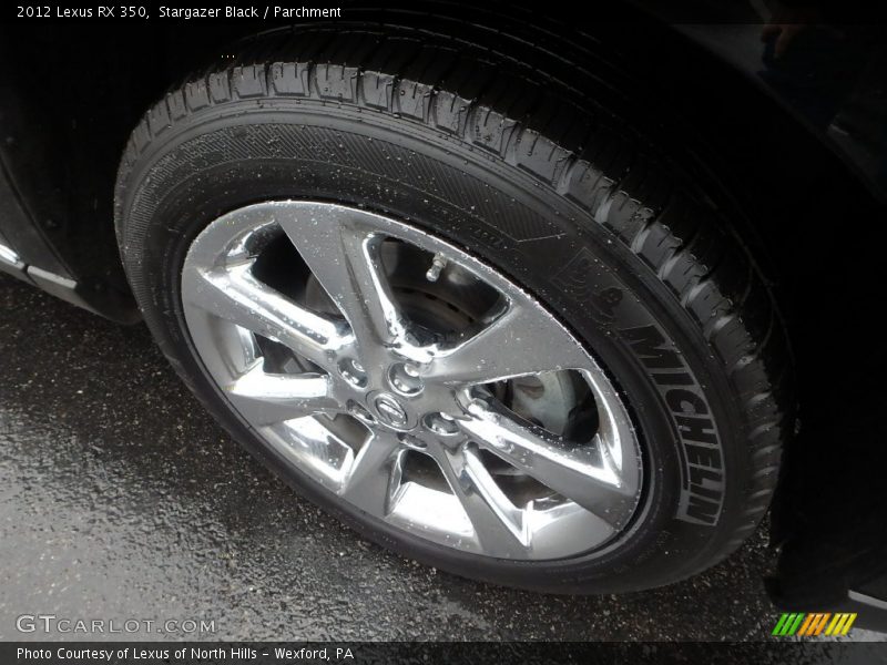 Stargazer Black / Parchment 2012 Lexus RX 350