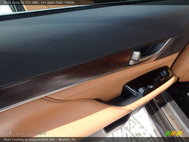 Fire Agate Pearl / Flaxen 2013 Lexus GS 350 AWD