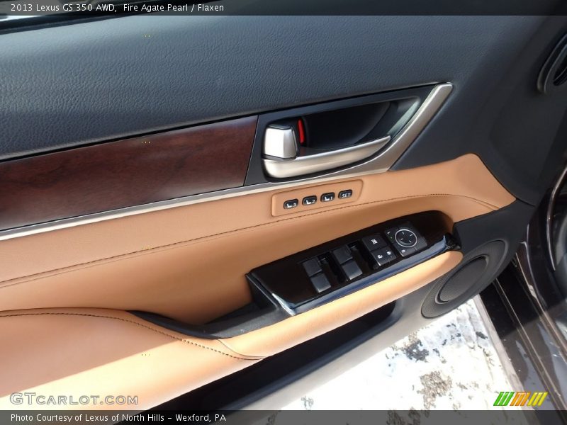 Fire Agate Pearl / Flaxen 2013 Lexus GS 350 AWD