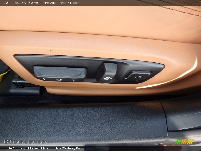 Fire Agate Pearl / Flaxen 2013 Lexus GS 350 AWD