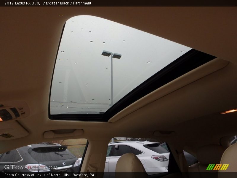 Stargazer Black / Parchment 2012 Lexus RX 350