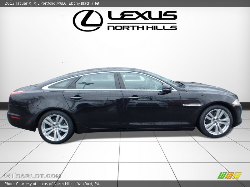 Ebony Black / Jet 2013 Jaguar XJ XJL Portfolio AWD