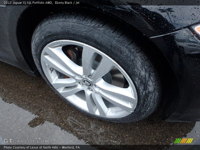 Ebony Black / Jet 2013 Jaguar XJ XJL Portfolio AWD