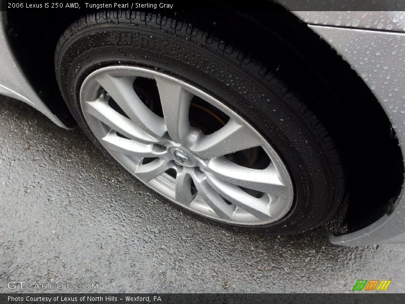 Tungsten Pearl / Sterling Gray 2006 Lexus IS 250 AWD