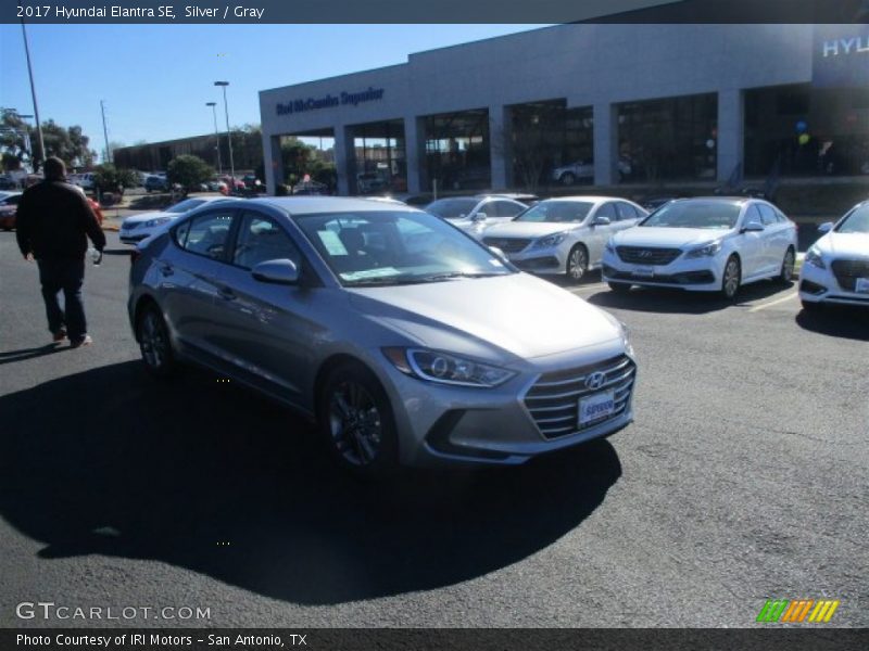 Silver / Gray 2017 Hyundai Elantra SE