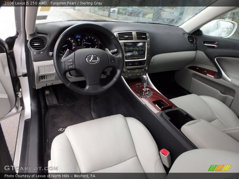 Tungsten Pearl / Sterling Gray 2006 Lexus IS 250 AWD