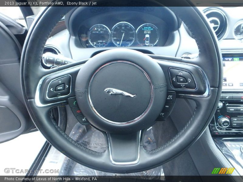 Ebony Black / Jet 2013 Jaguar XJ XJL Portfolio AWD