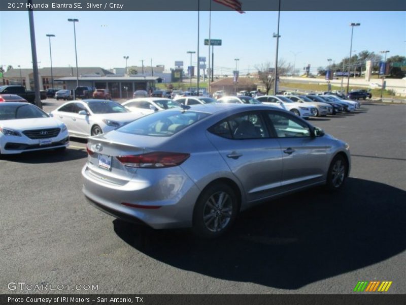 Silver / Gray 2017 Hyundai Elantra SE