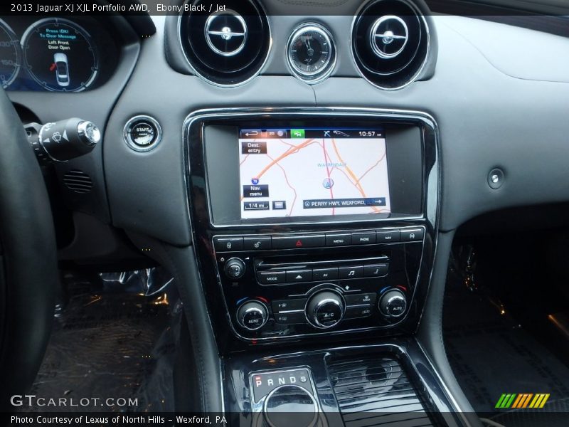 Ebony Black / Jet 2013 Jaguar XJ XJL Portfolio AWD