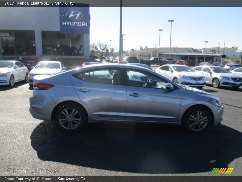 Silver / Gray 2017 Hyundai Elantra SE
