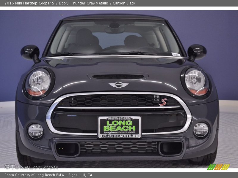 Thunder Gray Metallic / Carbon Black 2016 Mini Hardtop Cooper S 2 Door