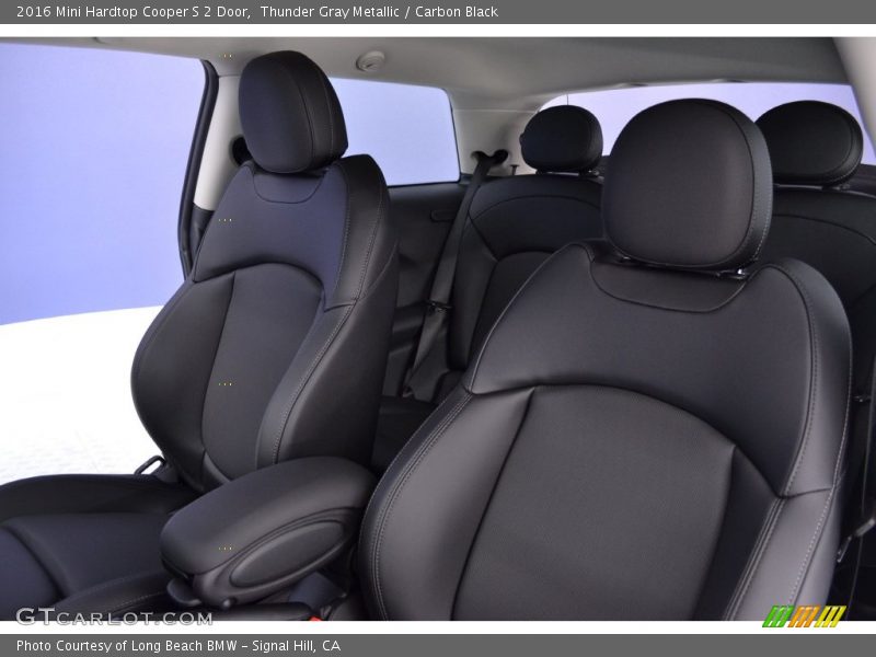 Thunder Gray Metallic / Carbon Black 2016 Mini Hardtop Cooper S 2 Door