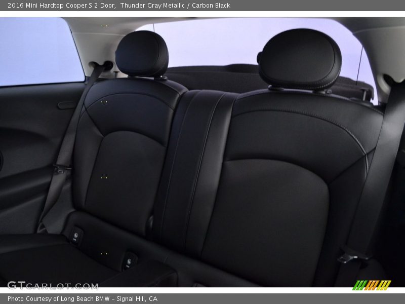 Thunder Gray Metallic / Carbon Black 2016 Mini Hardtop Cooper S 2 Door