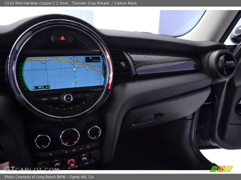 Thunder Gray Metallic / Carbon Black 2016 Mini Hardtop Cooper S 2 Door