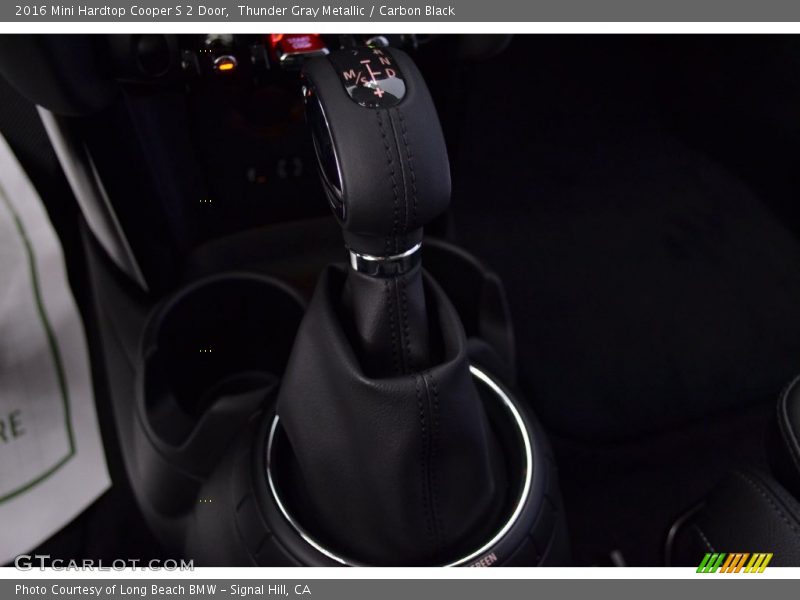 Thunder Gray Metallic / Carbon Black 2016 Mini Hardtop Cooper S 2 Door