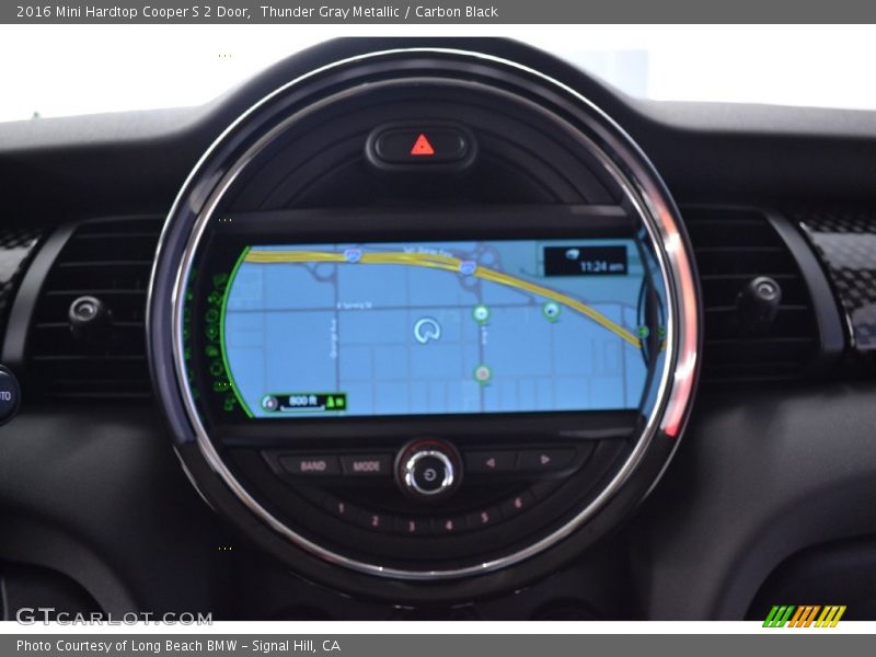 Thunder Gray Metallic / Carbon Black 2016 Mini Hardtop Cooper S 2 Door