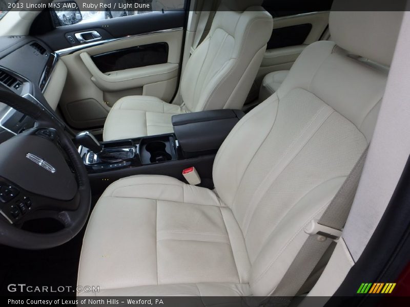 Ruby Red / Light Dune 2013 Lincoln MKS AWD