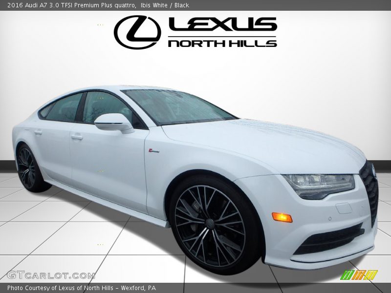 Ibis White / Black 2016 Audi A7 3.0 TFSI Premium Plus quattro