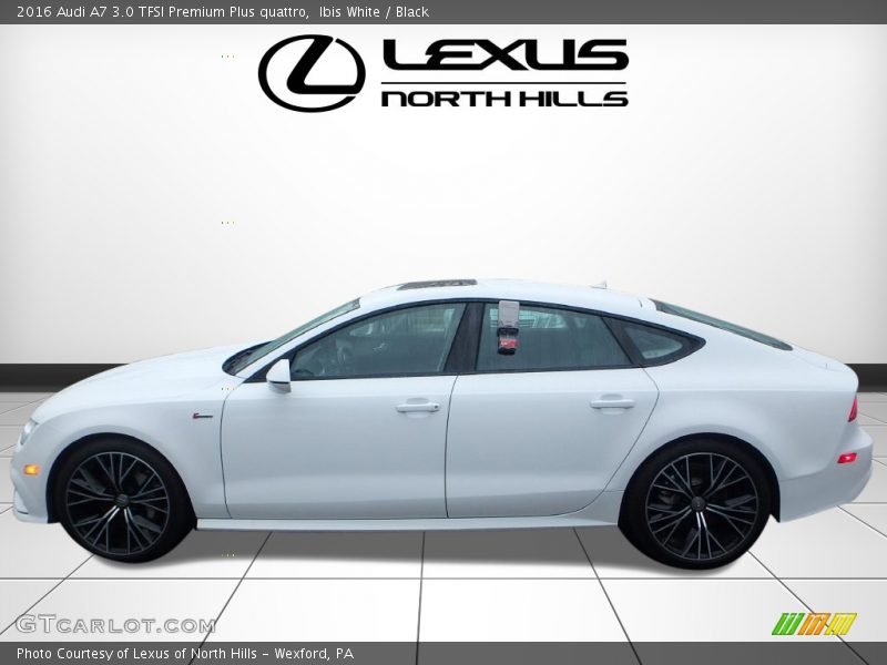 Ibis White / Black 2016 Audi A7 3.0 TFSI Premium Plus quattro