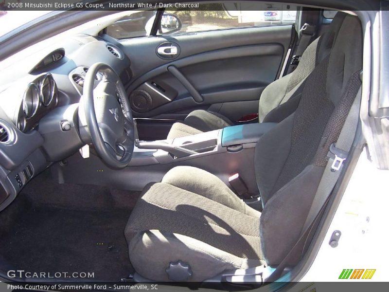 Northstar White / Dark Charcoal 2008 Mitsubishi Eclipse GS Coupe