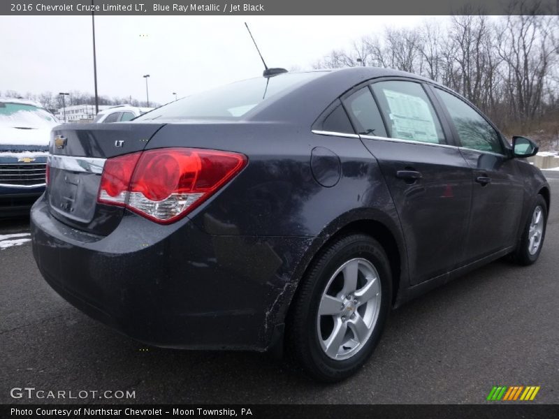 Blue Ray Metallic / Jet Black 2016 Chevrolet Cruze Limited LT