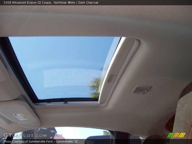 Northstar White / Dark Charcoal 2008 Mitsubishi Eclipse GS Coupe