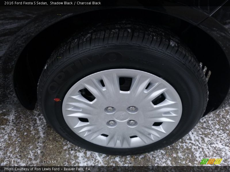 Shadow Black / Charcoal Black 2016 Ford Fiesta S Sedan