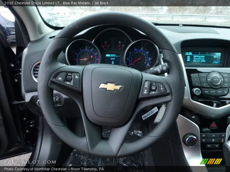Blue Ray Metallic / Jet Black 2016 Chevrolet Cruze Limited LT