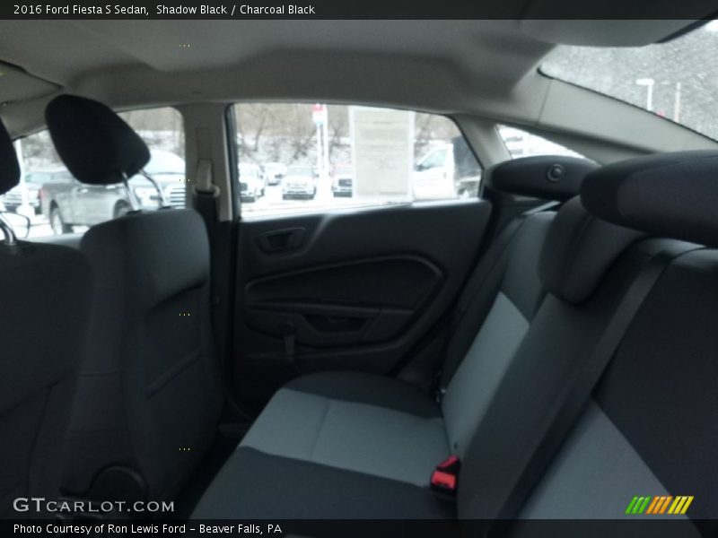 Shadow Black / Charcoal Black 2016 Ford Fiesta S Sedan