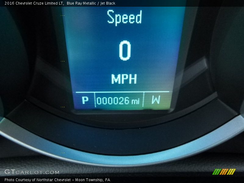 Blue Ray Metallic / Jet Black 2016 Chevrolet Cruze Limited LT