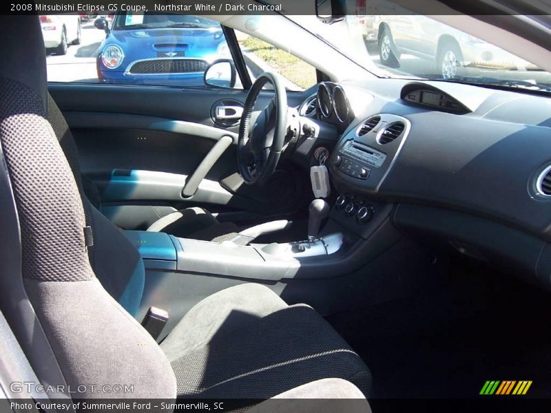 Northstar White / Dark Charcoal 2008 Mitsubishi Eclipse GS Coupe